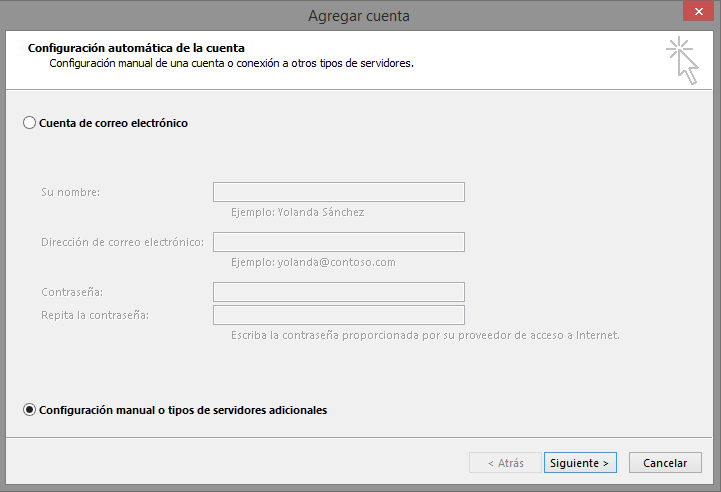 Configurar Outlook 2013