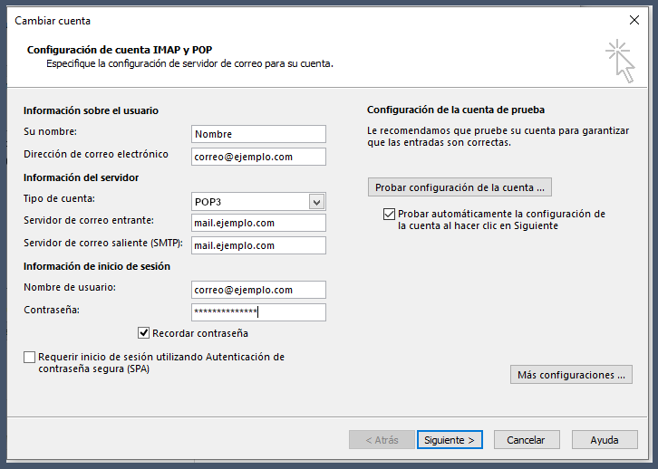 Configurar Outlook 2007