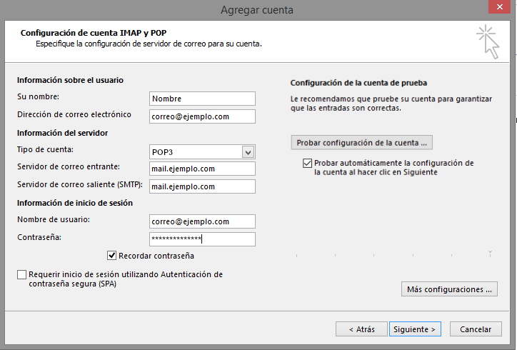 Configurar Outlook 2010
