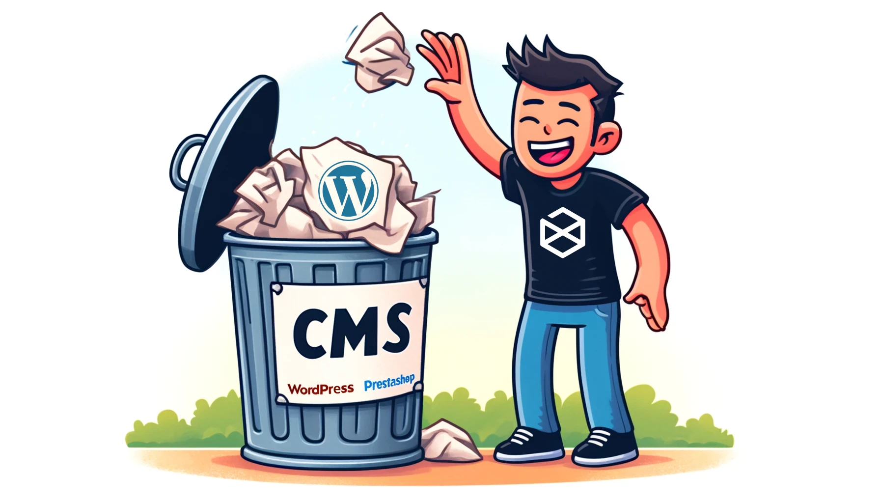 Desechamos los CMS comerciales, nos quedamos con XYZ